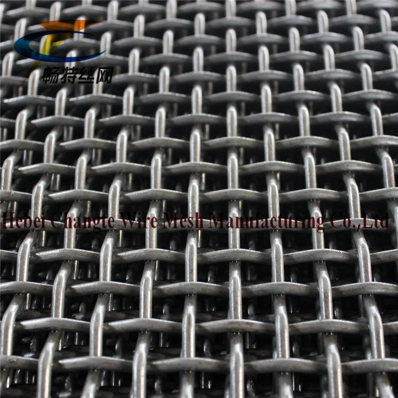 Plain Weave Stainless Steel Metal Vibrating Woven Screen Mesh