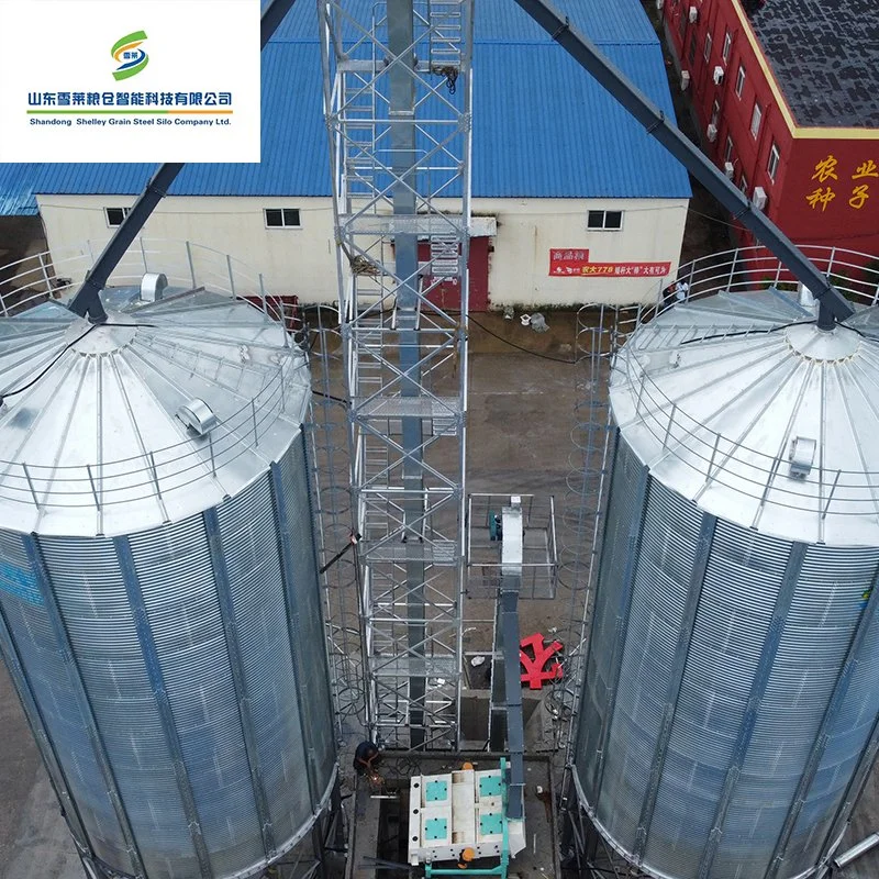 Hopper Cone Bottom Assembly Steel Storage Silo for Grain Wheat Maize Soybeans