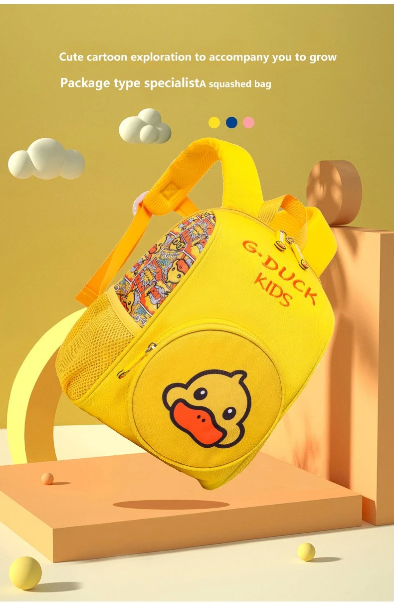 Sac d'école en PVC avec impression de logo personnalisé pour enfants, sac à dos scolaire pour bébé très demandé.