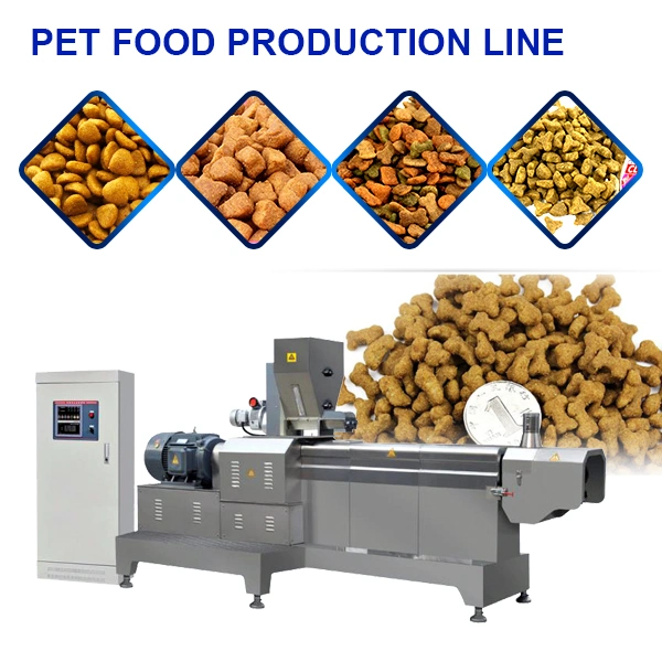 Stainless Steel Pet Chewing Food Making Machines for Dog Food Processing