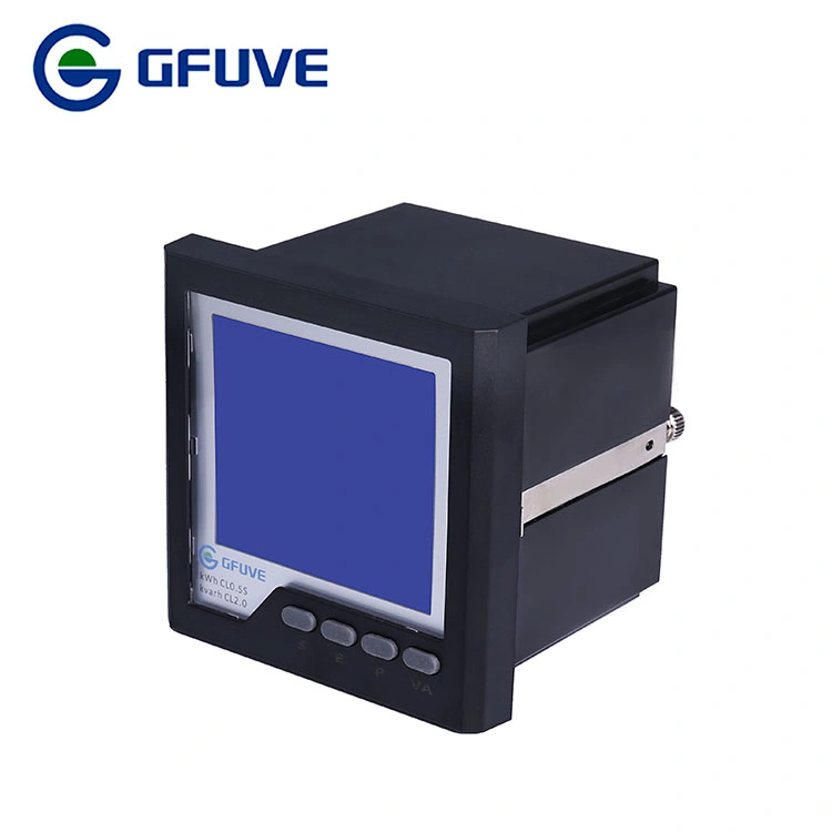 جهاز تحليل الطاقة ثلاثي الأطوار Gfuve Power Analyzer 96*96 مم Digital Power Meter متعدد الوظائف