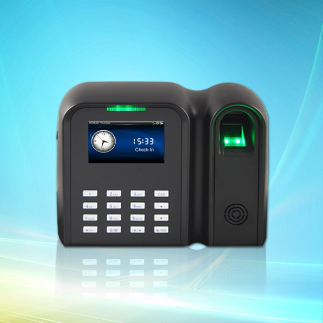 (Qclear-C) Fingerprint Time Attendance Machine with Optional ID Card and WiFi Function