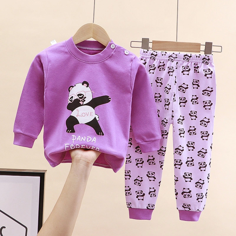 2022 Long-Sleeved Children&prime; S New Darling Thin Clothes Summer Baby Onesie Cartoon Braces Baby Ha Climbing Clothes Kids Wear