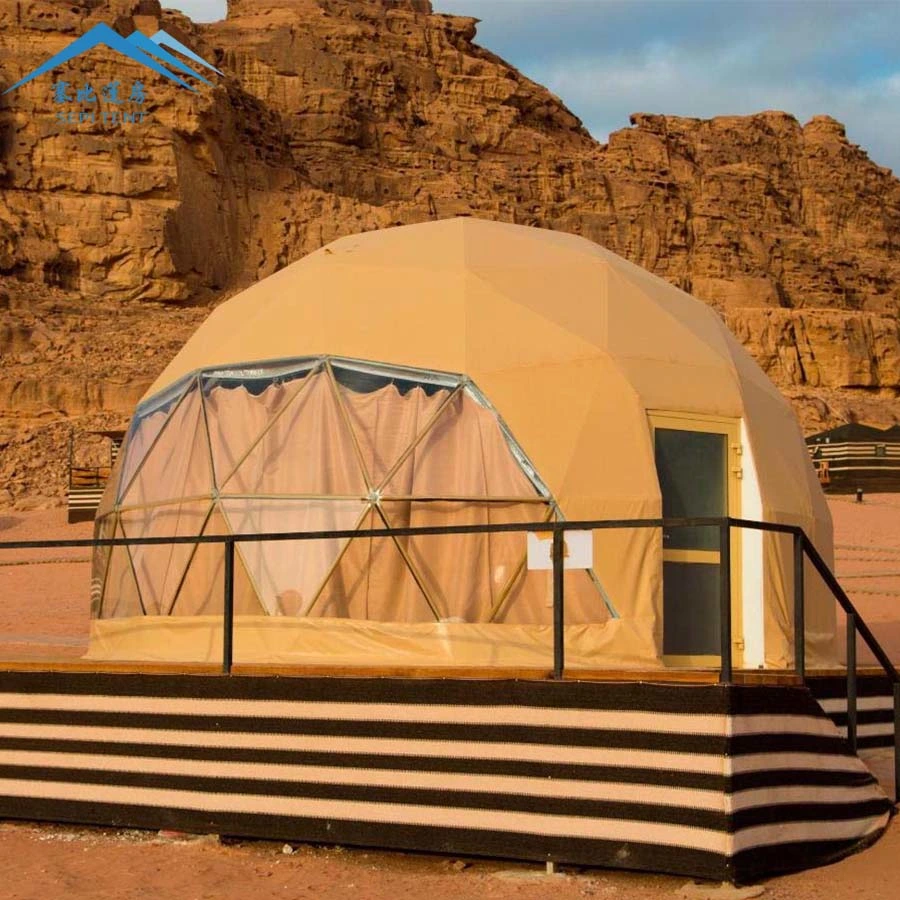 Four Season Luxury Glamping Hotel Dome tenda for Camping