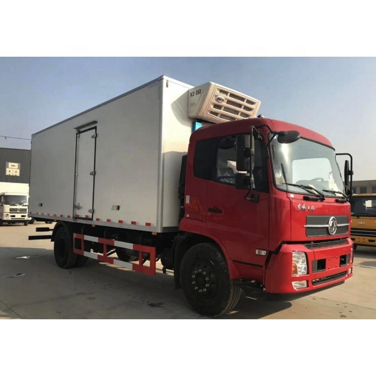 15 Tons Quality Refrigerated Truck 4X2 6 Wheels 260 HP LHD / Rhd Mobile Freezer Van in Stock