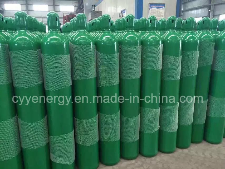 Low Price 50L High Pressure Argon Oxygen Nitrogen Carbon Dioxide Seamless Steel Cylinder