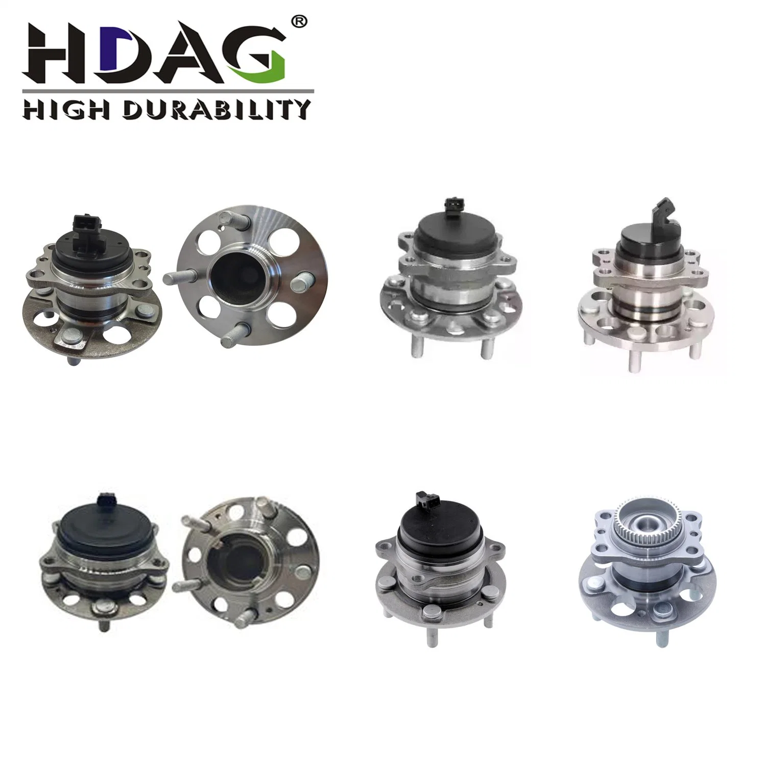 Hdag Auto Wheel Hub Bearing Assembly for Ford Jeep Chrysler Dodge Chevrolet Gmc Pontiac Buick Cadillac RAM Grand Caravan Durango Dakota Journey Challenger 300c