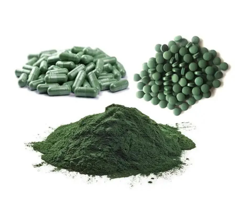 Spirulina Powder Increas Growth Rates Survival and Reduced for Fish and Prawn