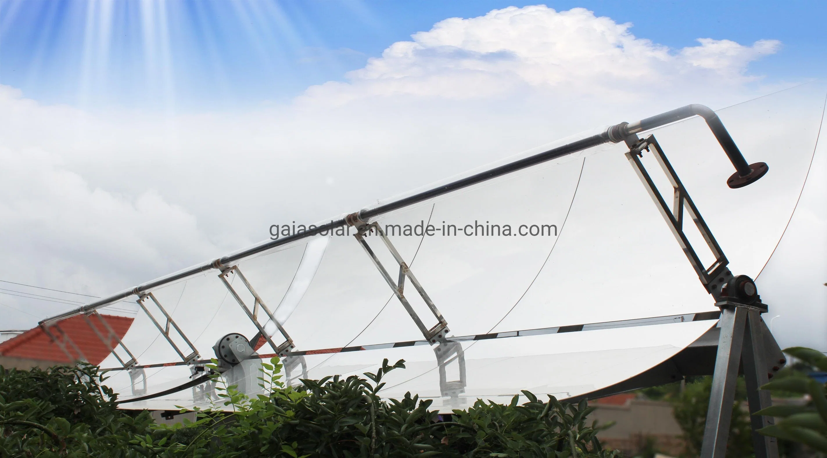 Venta caliente del sistema de Fresnel, tubo colector del tubo del sistema de Energía Solar