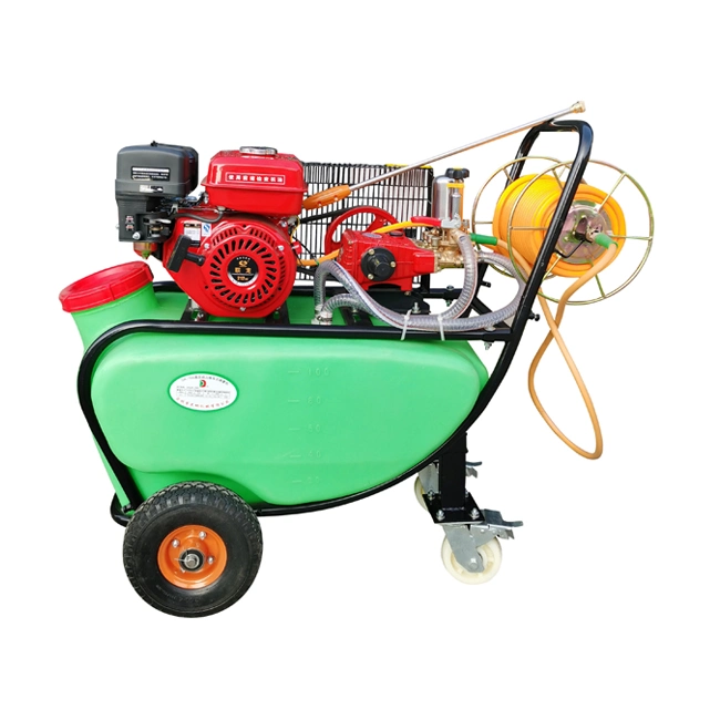 Brand Produces Trustworthy Agricultural Machine Trolley Gasoline Sprayer 60L