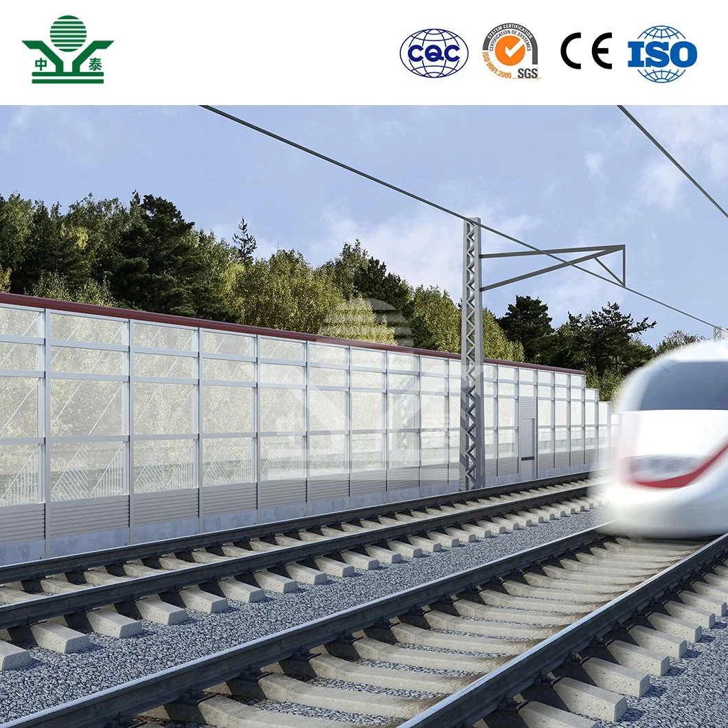 Zhongtai Road Fence China Suppliers Sound Barriers for Cubicles Glass Acrylic Material High-Speed Trains Noise Barrier