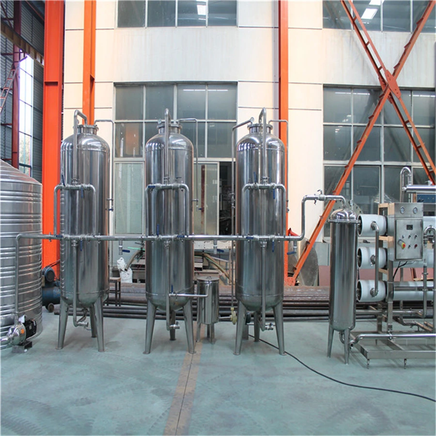 Stainless Steel Pre-Water Treatment Line for Making Mineral Water