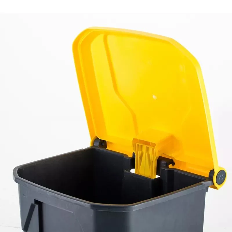 Wholesale/Supplier Cans Household Medical Can Waste Bin Dustbin Lid Foot Recycle Multicolor Plastic Trash Can