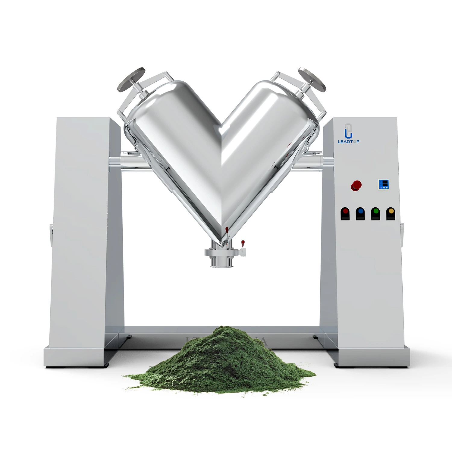 صناعة خالط خلاط مسحوق V ماكينة الكيماويات معدات الخلط