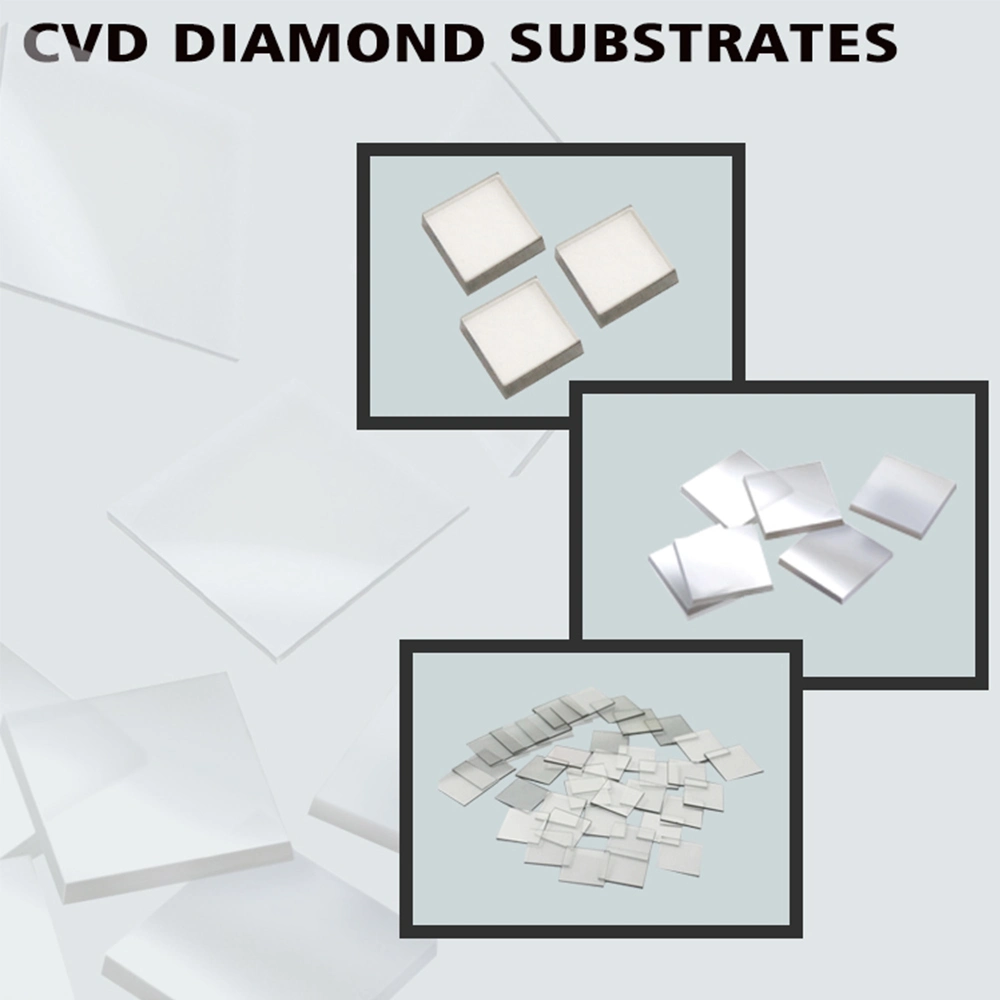 Laboratório Diamante abrasivo Hpht CVD Diamond preço Moda Jóias Sementes sintéticas de diamante para CVD