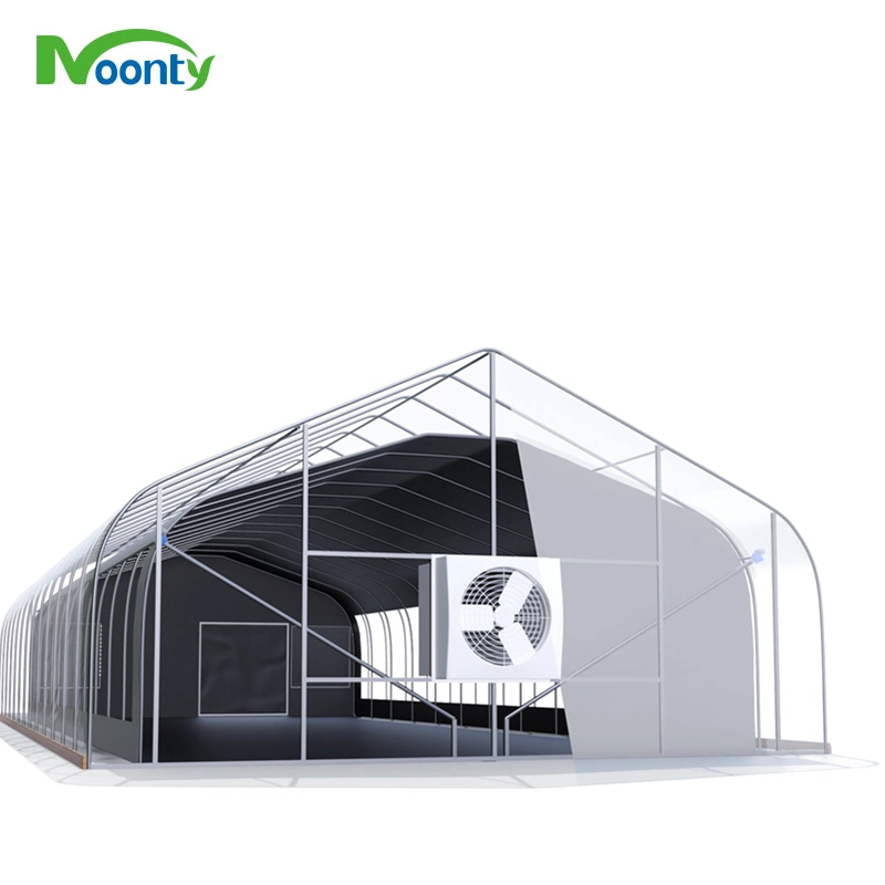 Fully Automated Light Deprivation Greenhouses DEP Greenhouse Blackout System