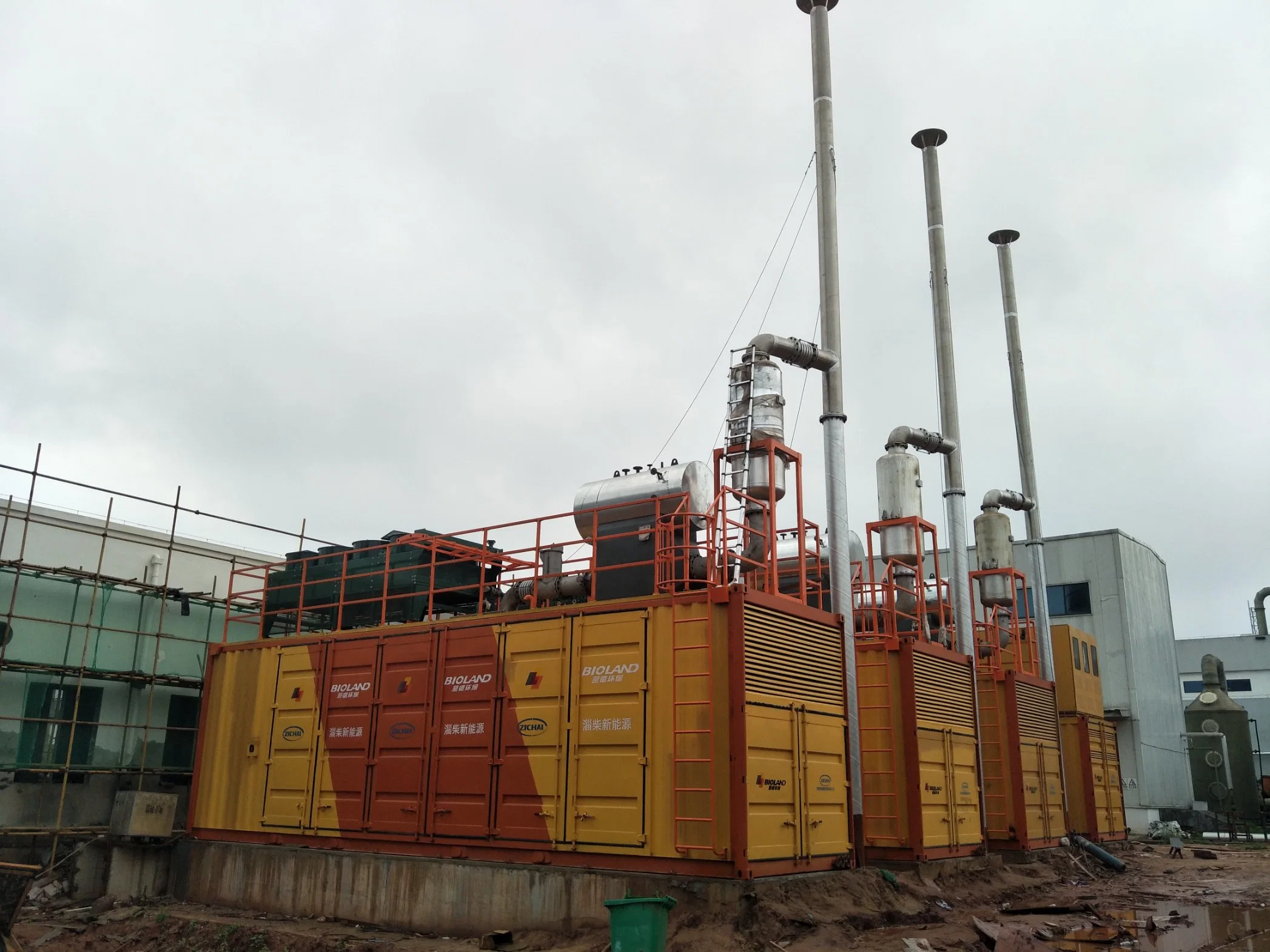 Soundproof Silent Natural Gas Generator Biogas Genset