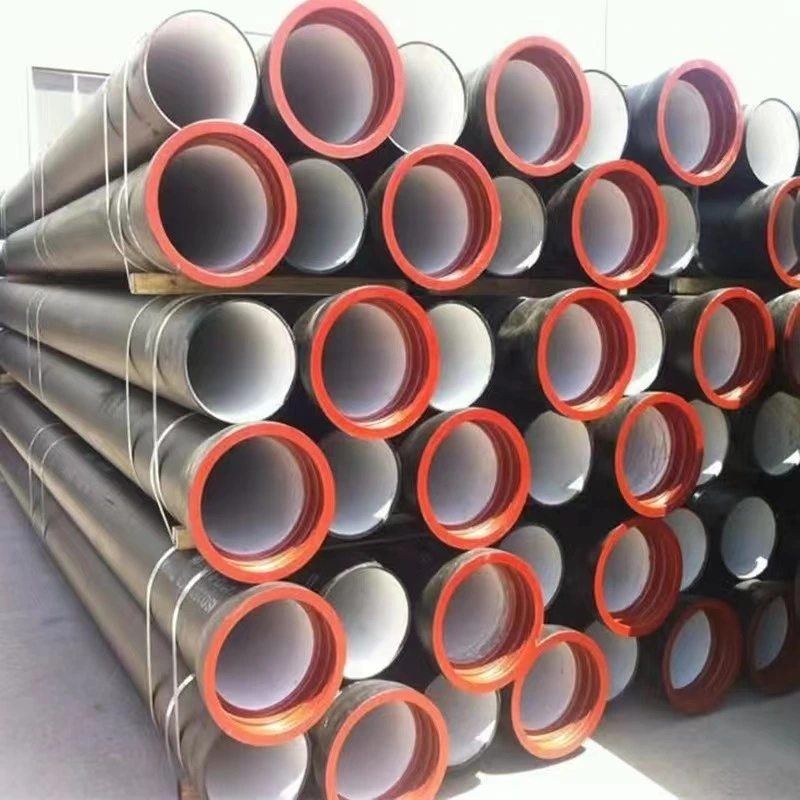 Manufacturer Directly Sells Ductile Iron Pipes for Sewage and The Flexible Cast Iron Drainage Pipes Are of High quality/High cost performance 