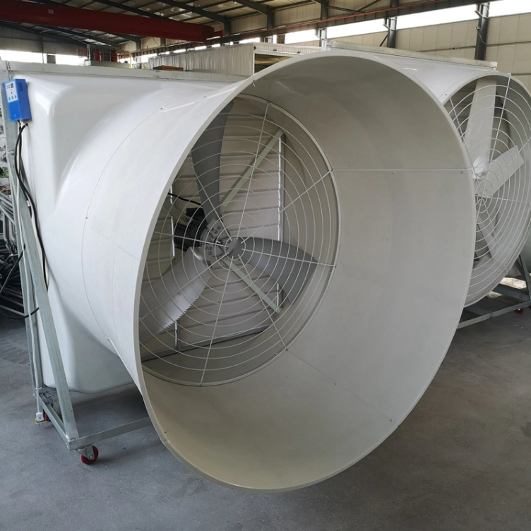 FRP Cone Ventilation Exhaust Fan / Equipo avícola para aves de corral