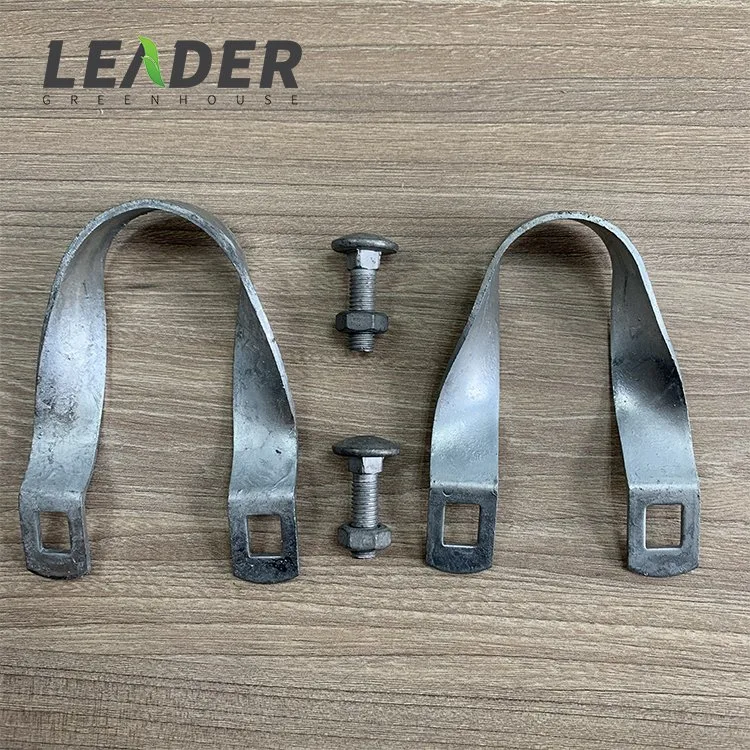 Agriculture Accessories Pipe Connector Clamps Purlin Cross Connector for Greenhouse