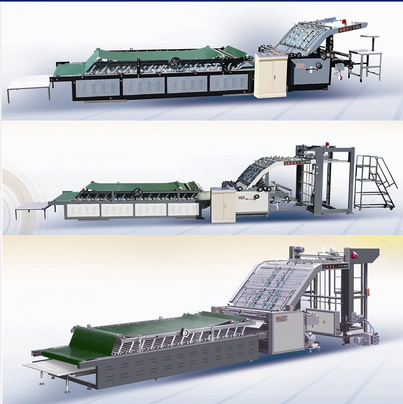 Semi/flauta totalmente automática laminador de hoja de cartón ondulado