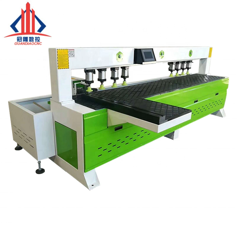 Side Hole Wood Furniture Punching Laser Drilling Machine/ Woodworking CNC Side Hole Puncher