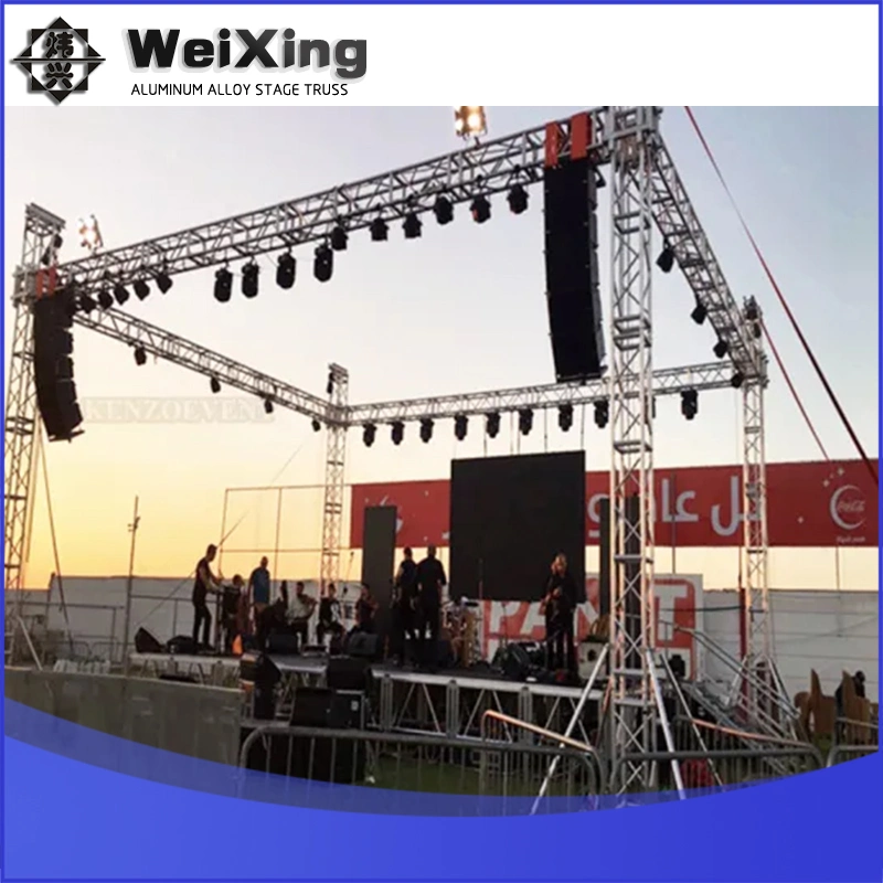 Exposição Use Light Weight Aluminium Truss com todos os acessórios