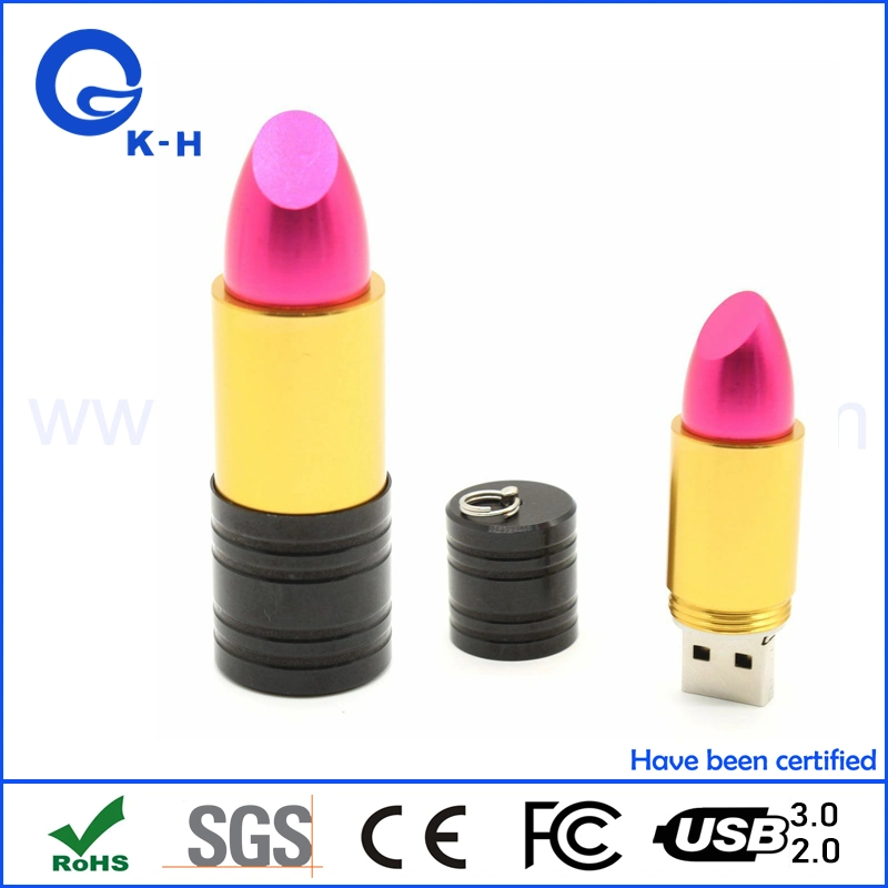 Funny Gift Lipstick USB Flash Drive 2.0 1GB 2GB 4GB