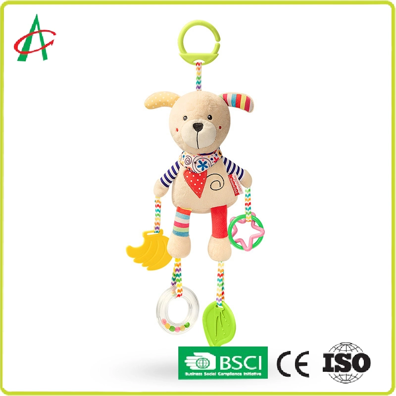 Cute Animal Calming Dolls Car Hanging Baby Baby Doll Bed Hanging Toys