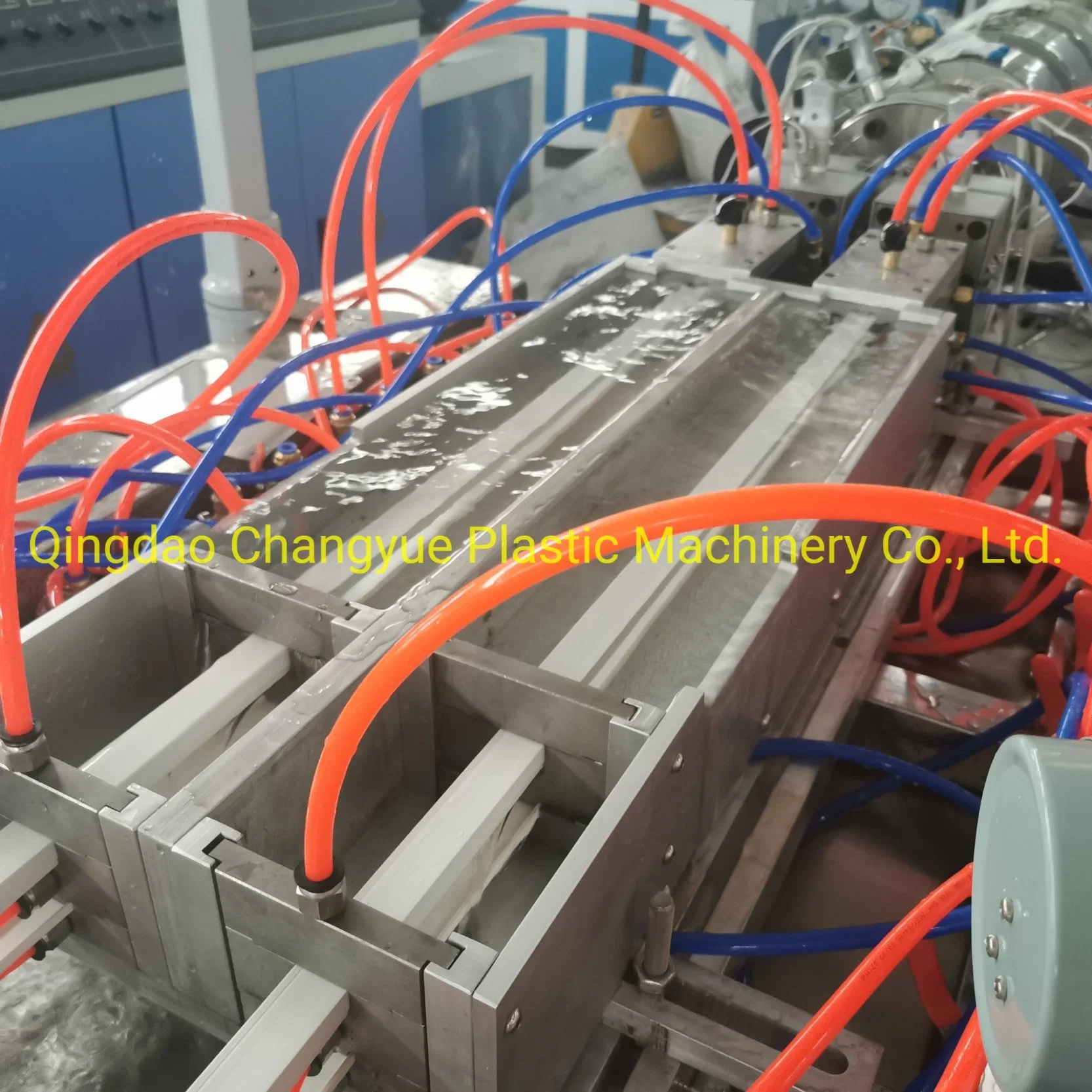 UPVC Plastic Extruder / Plastic Machine / High Speed PVC Cable Duct Extrusion Line PVC Cable Trunking Machine