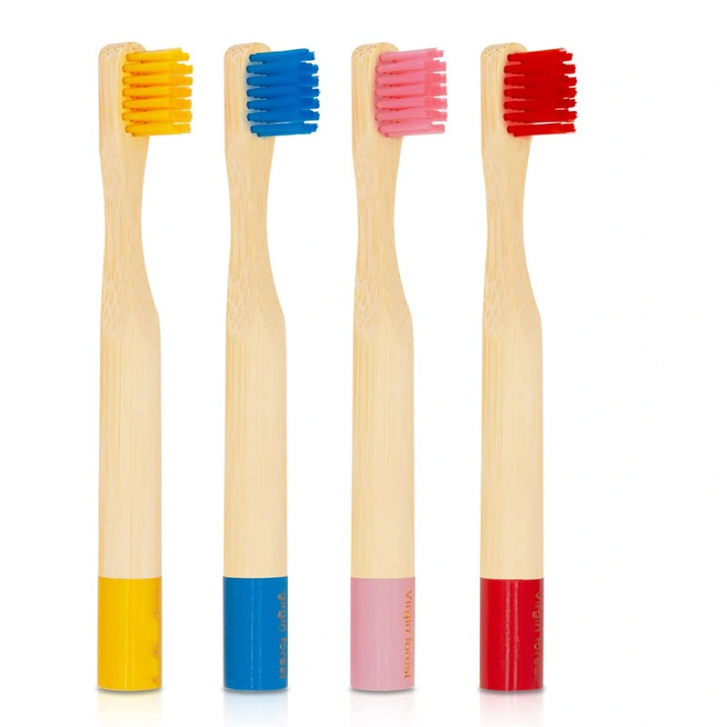 100% Eco Biodegradable OEM Color Brush Kids Adult Bamboo Toothbrush