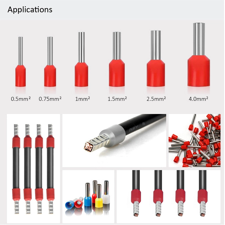 Eastontech Ew-5010A Semi Automatic Bulk Tube Pre-Insulation Termina0.5-4.0mm2 Electric Ferrule Crimping Machine Ferrule Crimper Terminal Crimp Machine