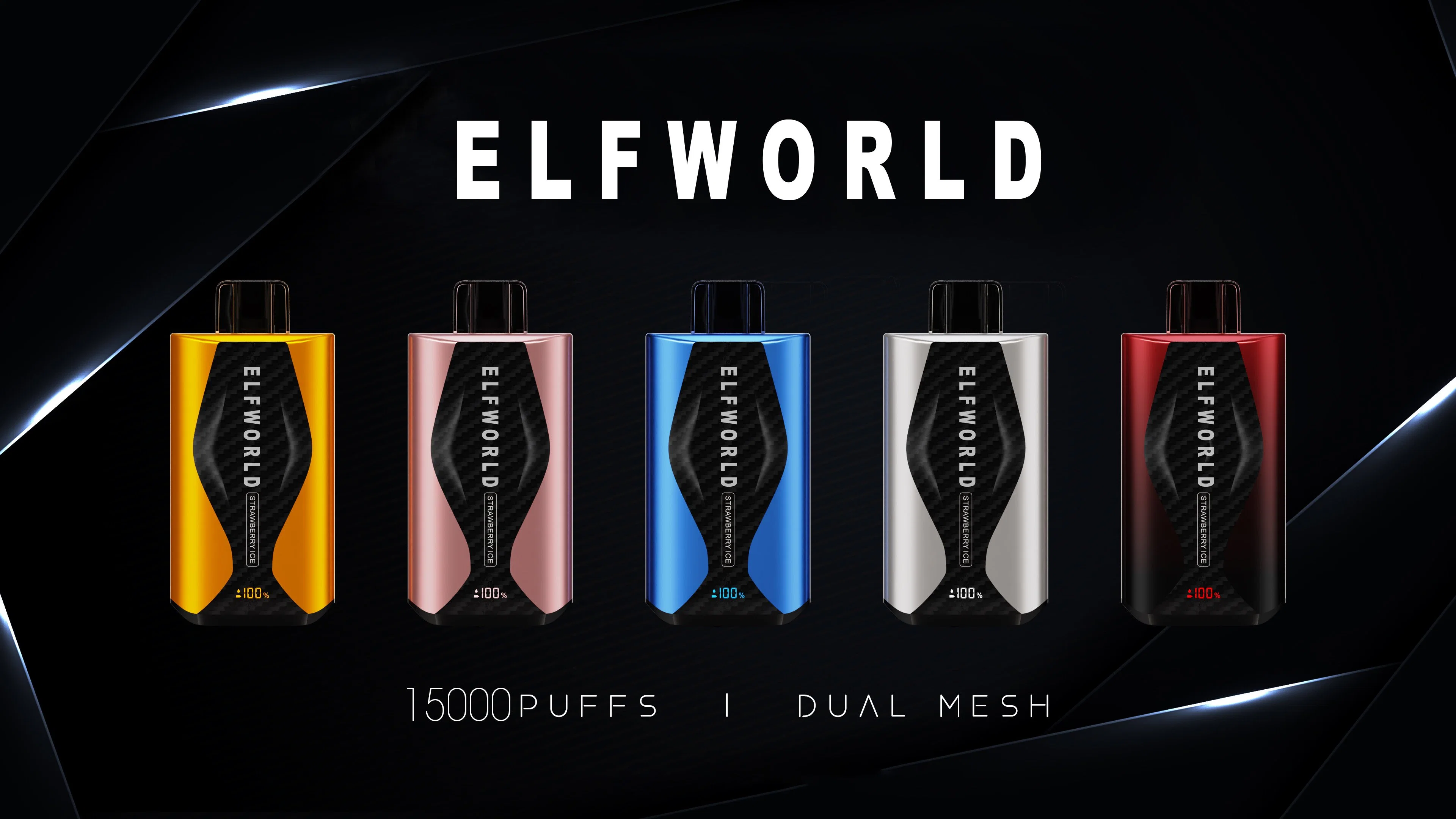 Factory Supply Elf World Disposable/Chargeable Vape Ice King 8500 Puffs with LED Display Screen China Products/Suppliers OEM ODM Wholesale/Supplier Disposable/Chargeable Vapes USA UK