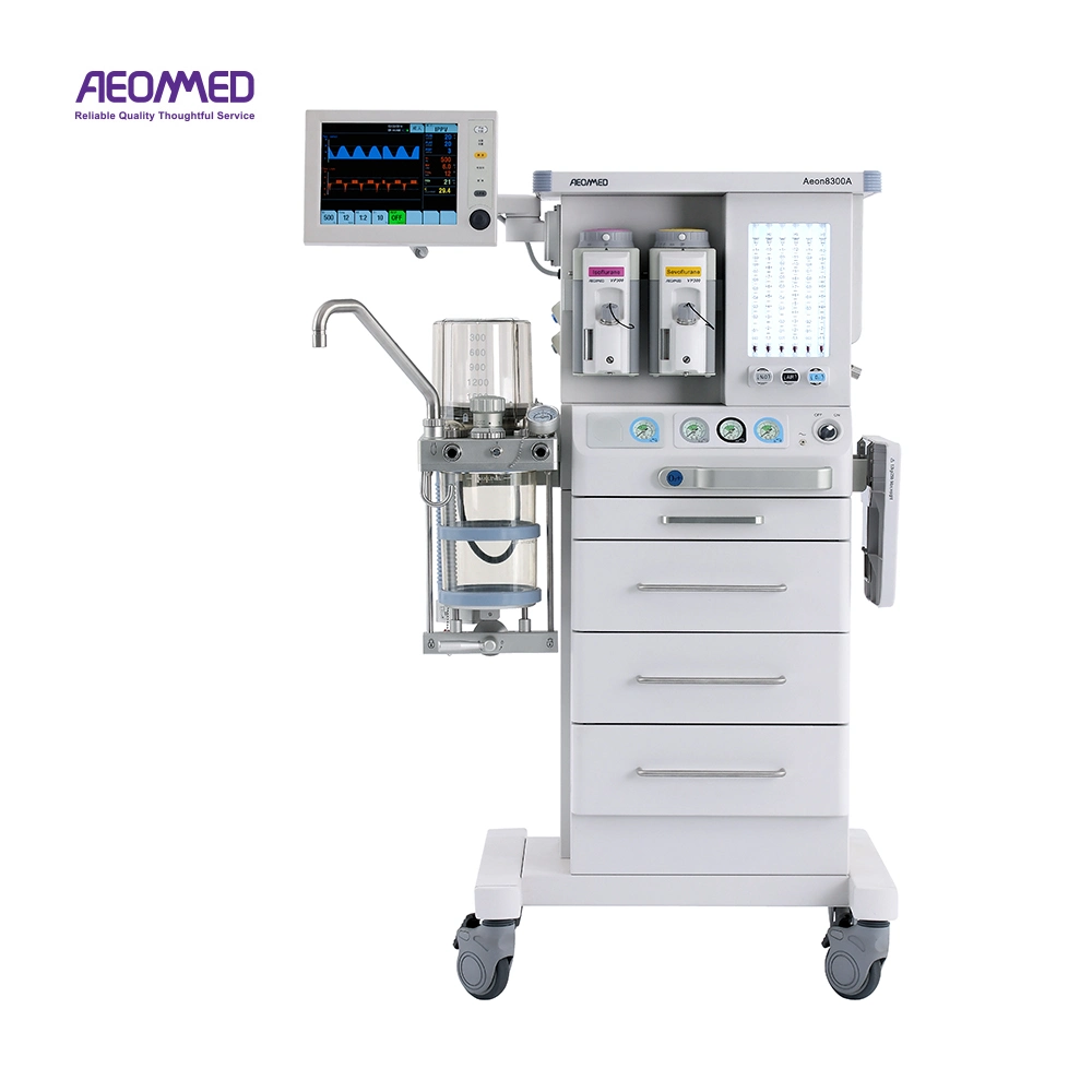 CE Approved Multi-Function or Medical Anesthetic Machine Aeon8300 Anesthesia Workstation with Ventilator