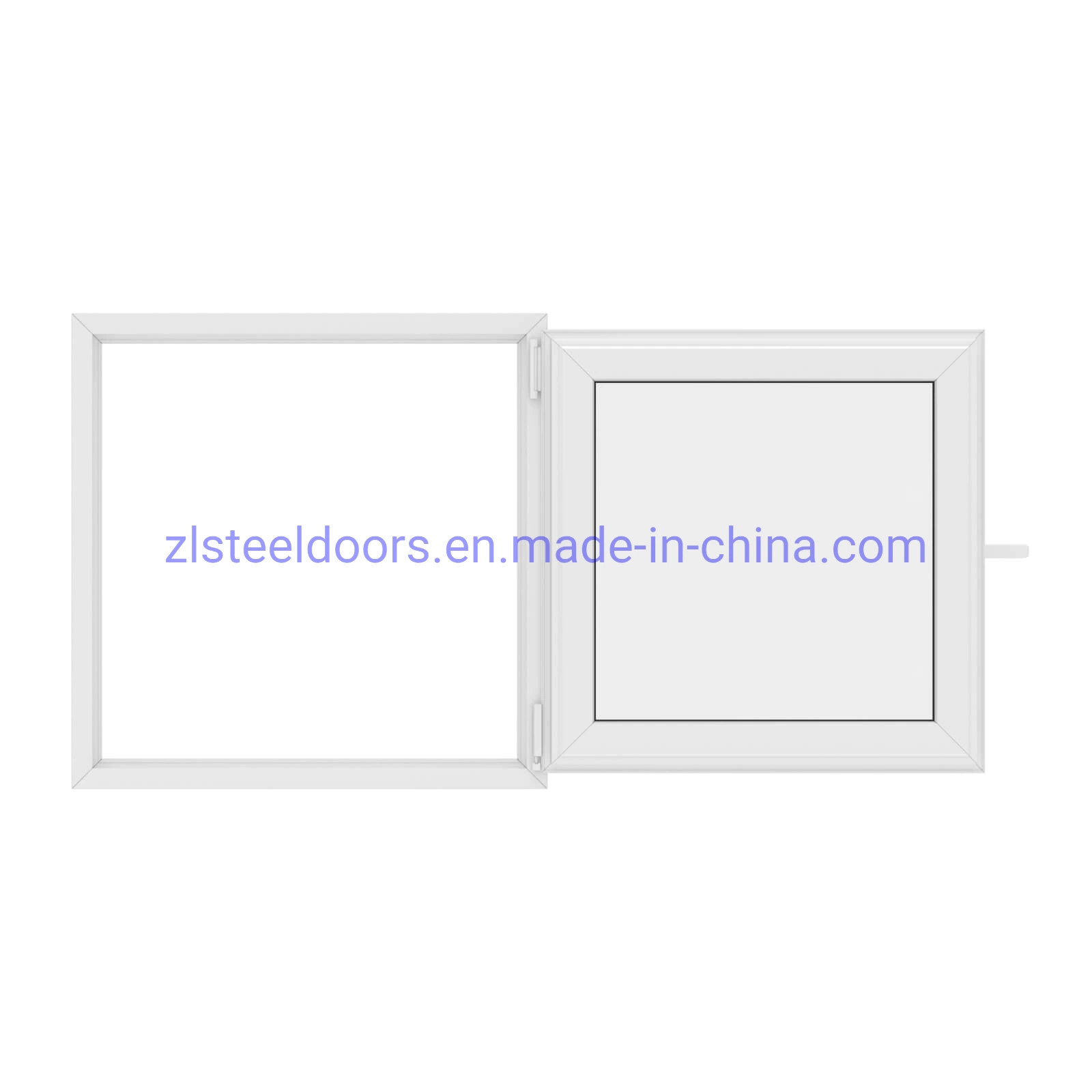 Cheap Simple Modern White UPVC PVC Grills Design Single Double Hung Windows and Doors