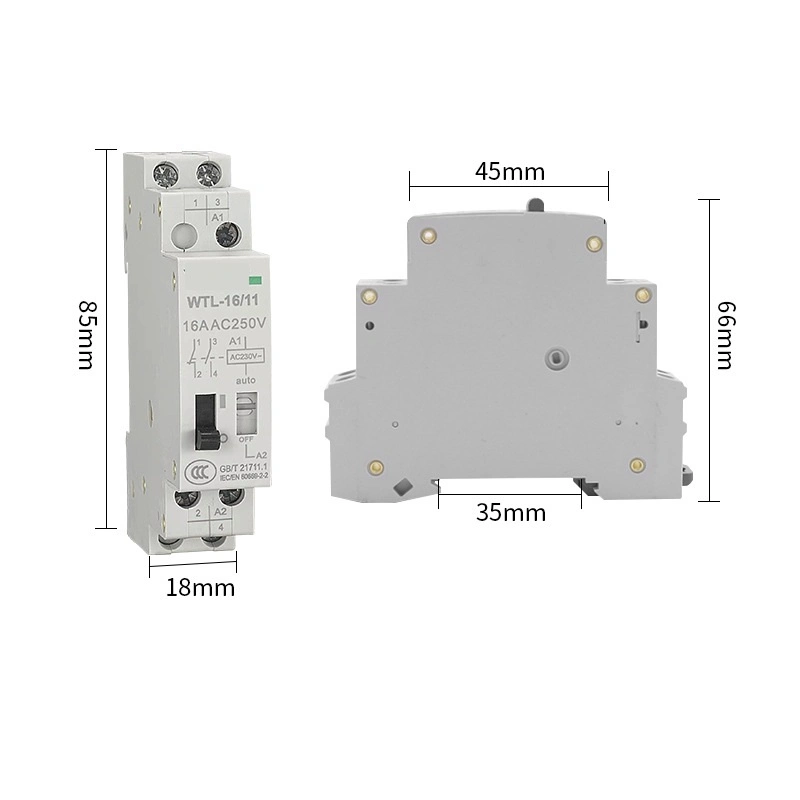 16A Low Power Consumption AC Impulse Relay (WTL-16/10)