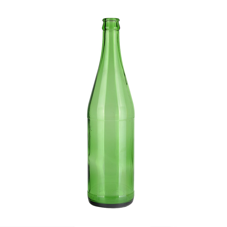 Factory Price Custom 330ml 500ml 640ml 750ml Green Beer Glass Bottle