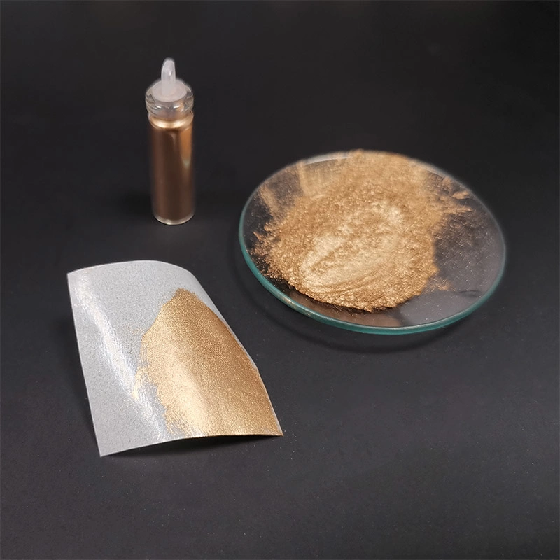 800 mesh haute pureté Pale Gold poudre de bronze métallique Pigments