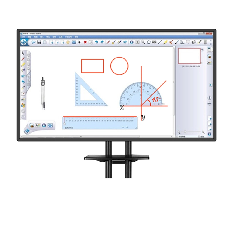 86" LED Inches Multi Touch All in One Digital Black Smartboard for School/Education