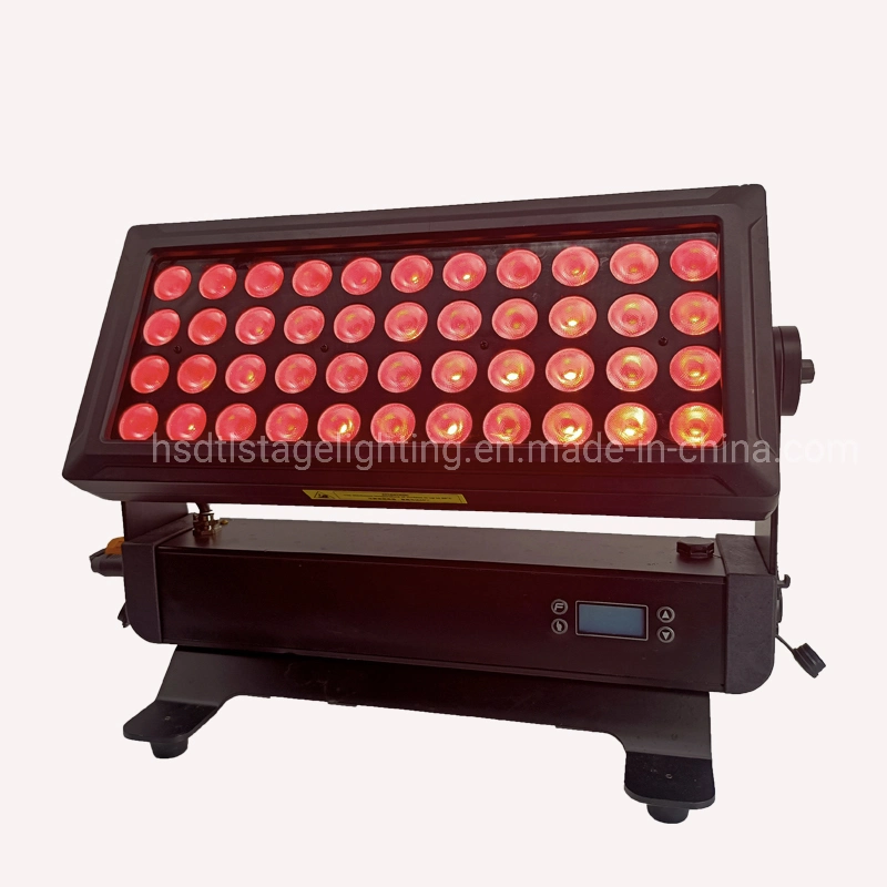 LED 44pcsx10W Waterproof IP65 Wall Wash Flood Light City Color Light Event DJ Disco Night Club Stage Lighting