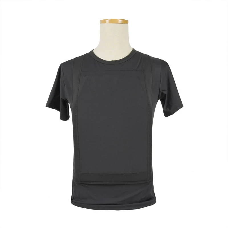 Police Military Uniform Nij Iiia. 44 UHMW-PE Concealed Tactical Bulletproof T-Shirt