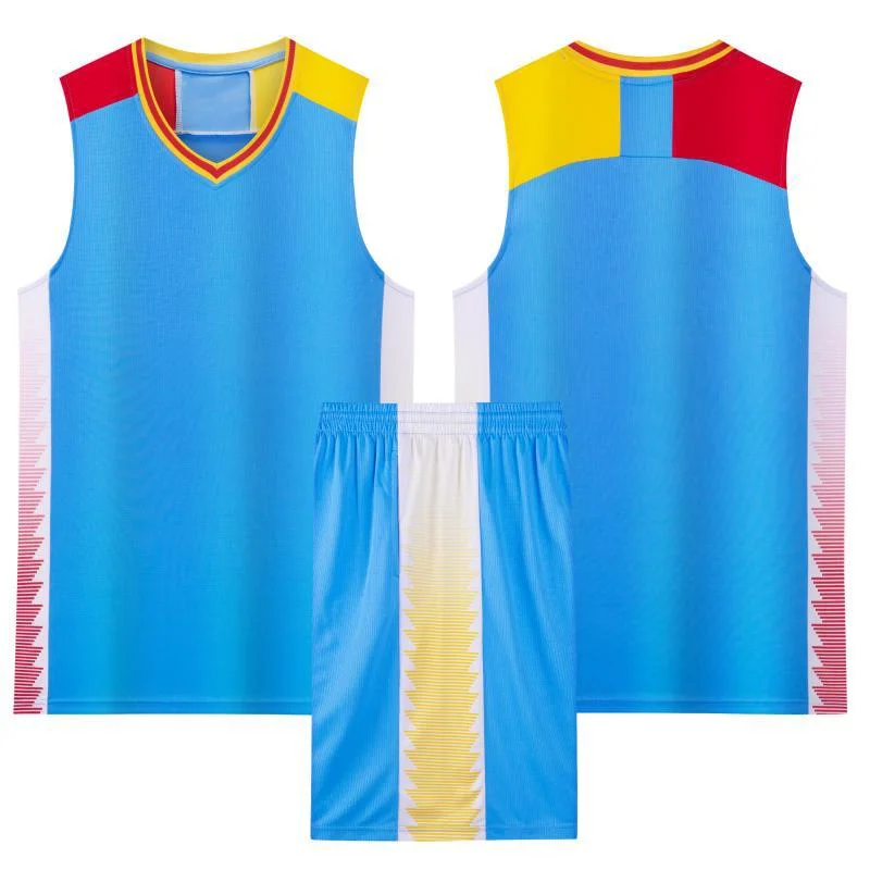 New Style Basic Cheap Quick Dry Dri Fit Basketball Jersey and Shorts Uniform Set Suits