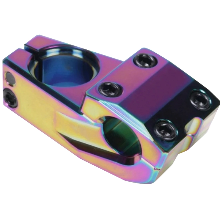 Maquinado CNC de aluminio anodizado el vástago de la Bicicleta de BMX Shimanos