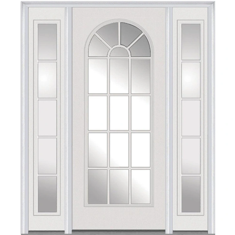 European New Aluminium Frame Interior Swing Model Double Aluminum Door