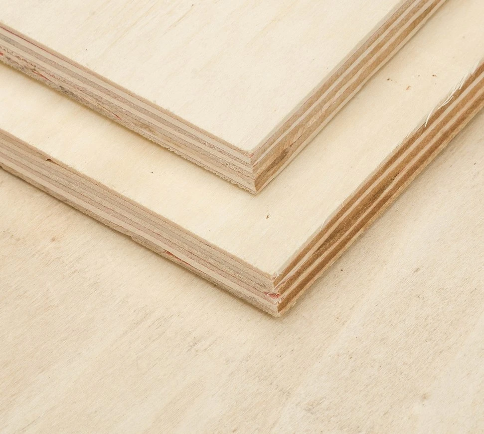 Linyi City China Top Supplier E2 Grade Poplar Core Wood Plywood for Packaging