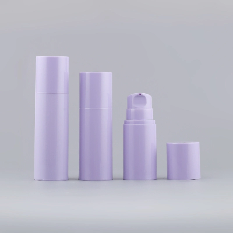 2024 Big 150ml 200ml 250ml PP Refillable Colorful Plastic Cosmetic Pump Spray Packaging Bottle Lotion Gel Cream Vacuum Container Empty Airless Pump Bottle