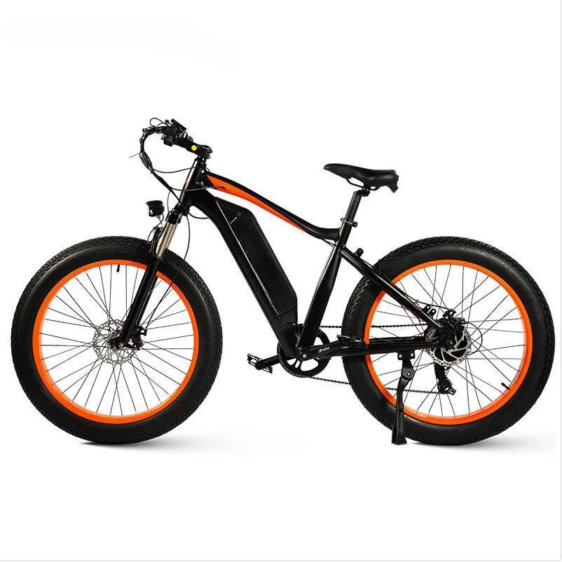 26*4.0 دراجة كهربائية كهربائية من Ebike الجبلية من خلال الإطار الكهربائي الذي له قدرة كبيرة مع CE