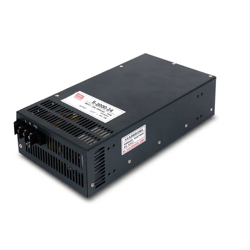 S-2000-24 2000W 24V 83.3A Switching Power Supply with CE RoHS AC to DC S Series IP67 Module Power Supply