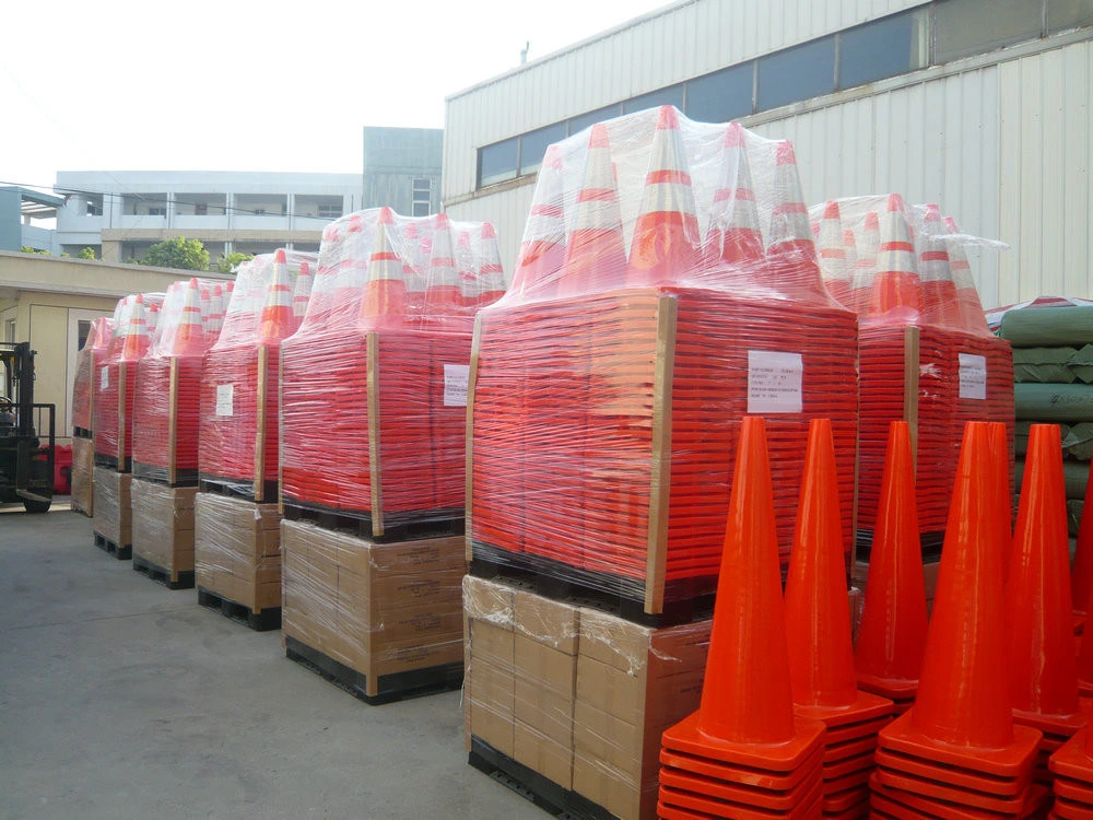 Safetree Full PVC Orange Traffic Cone, PVC Traffic Safety Road Mark Warning Cone