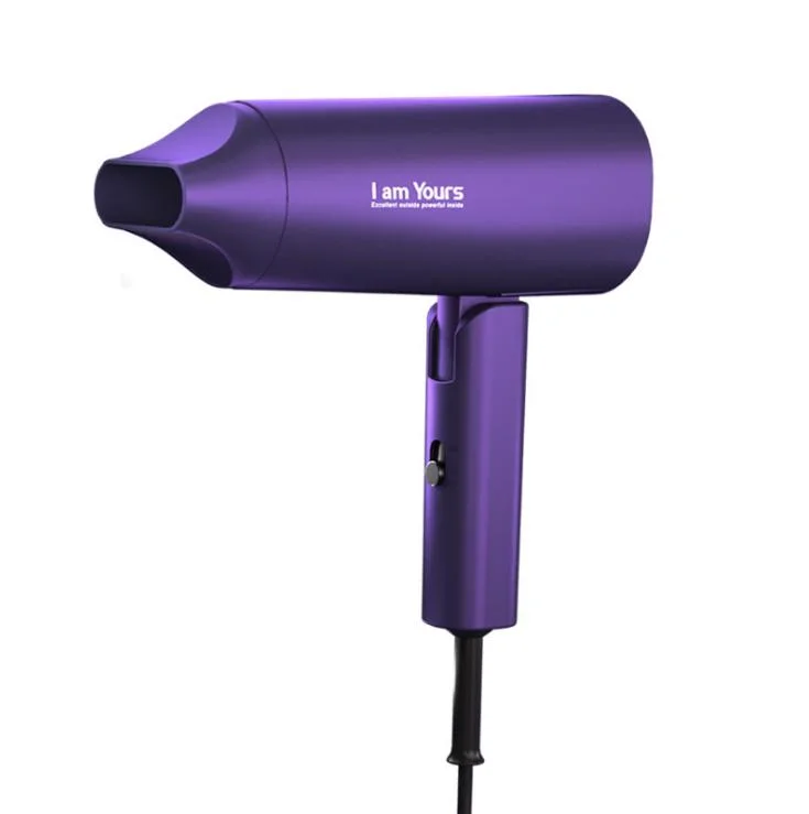 Foldable Portable Hair Dryer Household Dormitory High-Power Hot and Cold Air Multi-Speed Hair Dryer